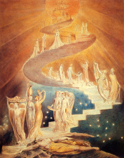 senatile:  William Blake — Jacob’s Ladder (1806)
