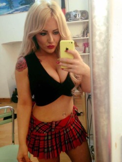 scottishslutsgalore:  lovesexyasswoman:  bi-scottish-quine:  Lizzie. Scotland.   dont know how many times im gonna reblog this, but its happening, over and over. shes is outstanding  Filthy little #slut #whore #topless #titsoot #scottish #airdrie #playboy