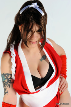 Mai Shiranui pictures are ready! I did update the website with them. Sorry for the delay but I did get a lot of trouble with the costume. Hope you gonna like the result.   ps: I gonna burn that wig! didnt stay in place and have to fix it after every 5
