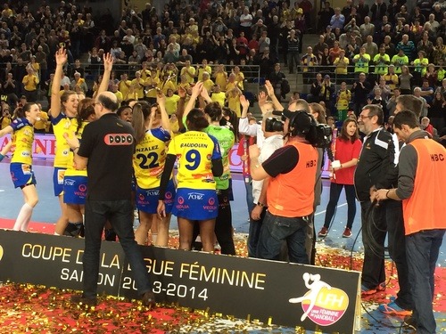 [Handball : Finale de la Coupe de la Ligue] : CJF Fleury Loiret Handball 20-25 Metz Handball 7