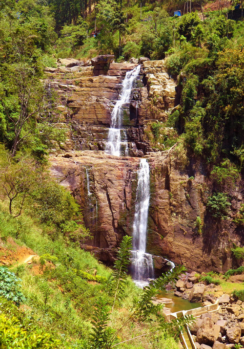 Sri Lanka Road Trip Tour 2 Days Ramboda Falls Nuwara Eliya
