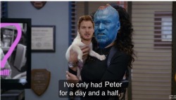 sobigandsostrong:  Yondu when he “picked up” Peter from Terra. Probably.