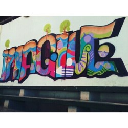 trampin de hj com Agone e Bloc  #grafitti #colors #artrua #boanoite #imgcrew