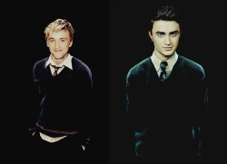 eh-rik:  Gryffindor styled Draco Malfoy and a Slytherin styled Harry Potter. 