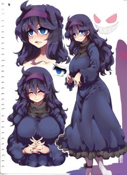 protagonistheavy:  Hex Maniac by tokyo (great akuta) - Source   &lt; |D’‘‘‘‘