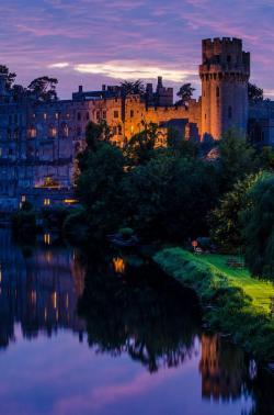  Warwick Castle, England. Making landscapes better since 1068…via breathtakingdestinations on tumblr  even better