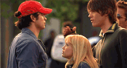 superhaze:  Do you guys remember when Clark Kent and Sam Winchester almost got into a fight but it was broken up by Lizzie Mcguire  
