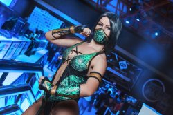 Cosplay Jade from MK9 by Nemu013 