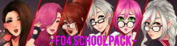 Finished the Fallout 4 OC school pack for Gumroad! So excited I got to finish this one!   (・∀・ )  This pack includes:-Subdraw #14 (Natalia)-Subdraw #18 (Elise)-Subdraw #20 (Caira)-Subdraw #28 (Alexandra)-Subdraw #29 (Alysa)-Subdraw #32 (Kim)“Some
