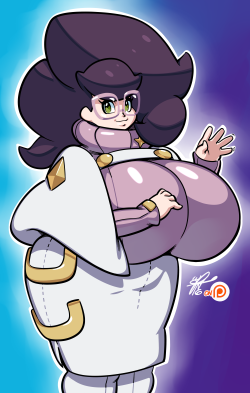 grimdesignworks:  Wicke-d I did it. I did it on time. Now can I be a part of the cool club!? I don’t even care about Sun &amp; Moon. she looks like someone’s cute mom but with giant tiddies. 