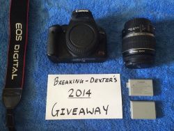 mutualize:  mutualize:  START OF 2014 GIVEAWAY. (MY URL HAS CHANGED FROM BREAKING-DEXTER TO MUTUALIZE so i am reposting this. I also cant seem to find the original post, so sorry for this please dont hate me)  The reason i am giving this Canon 500D camera