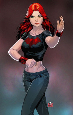 superheropinups:  Batwoman - Rodrigo Martins Dos Santos 