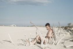 sanuye-shoteka:  hermespittakos: Nude on the moon Salt lake, Cyprus 2014 (@sanuye-shoteka) Photo: Hermes Pittakos  ‘When I started to ground myself’ ‘Nude on the moon’   .photography by @hermespittakos .Cyprus, Larnaca .2014
