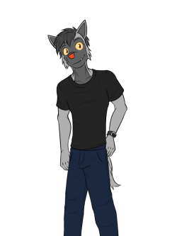 Anthro Pawl in casual clothes