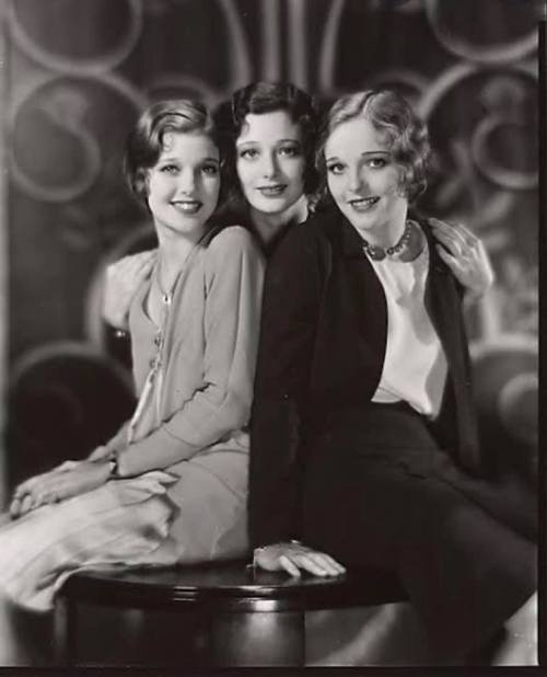 Loretta Young Polly Ann Young and Sally Blanehttps://painted-face.com/