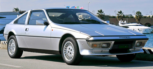 carsthatnevermadeitetc:  Talbot Matra Murena 2.2, 1981. The replacement for the Bagheera, again a mid-engined sports car with three seats abreast which was made by Matra for Talbot (the rebranded Chrysler Europe after the Peugeot takeover). This version