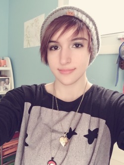 guid0mista:i looked cute yesterday.  (they/them) Omg you’re so stunning??? Holy shit