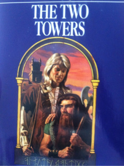 sindregan:  linnabearuncensored:  neairaalenko:  rinjirenee:  thewoofles:  pudgybat:  jareds-assalecki:  okay so my dad finally found his copy of the two towers and oh mY GOD IT LOOKS LIKE A ROMANCE NOVEL I CAN’T STOP LAUGHINFG WHENEVER I SEE IT LOO