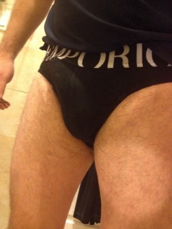 eroticsport:  Armani, CK, Under Armour or Adidas, which bulge is better? please vote! http://eroticsport.tumblr.com/  Oh wow! Choices indeed!! I&rsquo;m torn between the grey briefs and the black Adidas! Looks very tasty! ;)