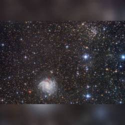 Star Cluster, Spiral Galaxy, Supernova #nasa #apod #starcluster #ngc6939 #spiralgalaxy #ngc6946 #thefireworksgalaxy #supernova #sn2017eaw #constellation #cepheus #star #stars #interstellar #intergalactic #universe #space #science #astronomy
