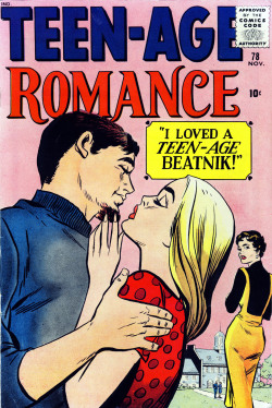 comicbookcovers:  Teen-Age Romance #78, November 1960, cover by Vince Colletta and Stan Goldberg 