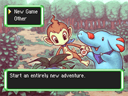 pokemon-md:  Start an entirely new adventure     