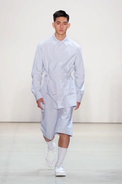 theasianmalemodel:Keisuke Asano for Calvin Luo SS17 | New York Fashion Week