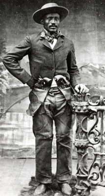 artcomesfirst:  Born into slavery in 1849, Ned Huddleston later changed his name to Isom Dart.  As a teenager, he served a group of Confederate officers by cooking for them and nursing their wounds.  When Isom became a free man in 1865, he would travel