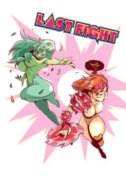hecchidechu:  Spice and Crystal, from the Lastfight Video Game http://store.steampowered.com/app/443450/?l=english  
