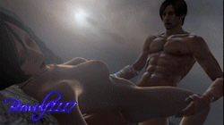 beowulf1117:  Here’s a quick animation for you guys: Ada Wong and Leon.GfycatSupport me on PatreonAlso Thank you S.C for the logo. :)