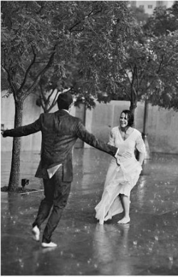 in-my-thinking: “dance with me in the rain”    come dance with me in the rain let it wash away your pain raindrops to hide your tears wash away  your fears  as others run from  the downpour you &amp; I take a Waltz  or Rumba’s score from behind