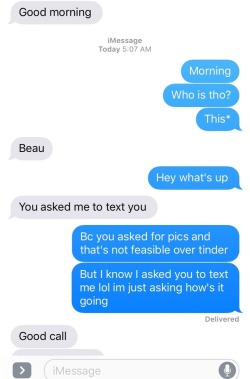 la-diablareina:  Men are dumb asf!!  Don&rsquo;t act like I begged you to text me, your dumbass asked me on tinder to send pics which WE BOTH KNOW ISNT POSSIBLE.