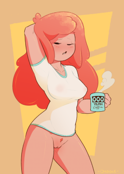 dabbledoodles:  Oh hey, some PB!Mornings are rough
