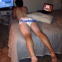 roarkster:Baby playing GTA V. He’s not going to shave his legs again. Look at all the red dots. Love daddy