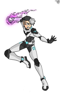 Shiro from Voltron. He’s a better Black Paladin than Keith will ever be. 