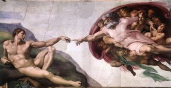 moderatelymaudlin:  I told myself I was going to draw something serious for the latest Let’s Draw Sherlock challenge. Then this happened.   Michelangelo’s Creation of Adam became The Creation of Johnlock. I’m sorry. 