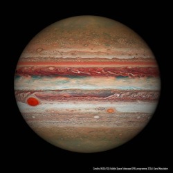 Hubble&rsquo;s Jupiter and the Shrinking Great Red Spot   Image Credit: NASA, ESA, Hubble, OPAL Program, STScI; Processing: Karol Masztalerz  Explanation: What will become of Jupiter&rsquo;s Great Red Spot? Gas giant Jupiter is the solar system&rsquo;s