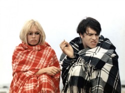 À coeur joie Brigitte Bardot &amp; Laurent Terzieff, production still 1967