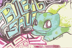 andyv01c0m: (via fuckyeahgeeks) Bulbasaur rocks. He was my favorite Pokemon back in the day :]