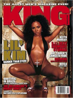 fuckyeslilkim:Lil’ Kim - King Magazine, 2003. 
