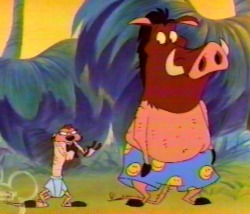In the Timon and Pumbaa episode “Brazil Nuts,” we find out a very interesting thing about the Lion King characters: They all wear underwear under their fur! The titular characters have a bad experience with some Piranhas, which leaves Timon in his