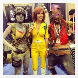 Bebop &amp; Rocksteady! (at San Diego Comic-Con 2013)