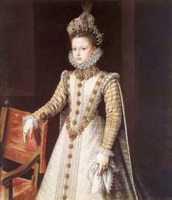 Sofonisba Anguissola (Cremona c. 1531 - Palermo 1626); Portrait of the Infanta Isabella Clara Eugenia, c. 1578; Prado, Madrid