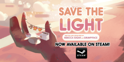 grumpyfaceblog:Steven Universe: Save the Light is now available on Steam for PC &amp; Mac!! You can grab it here: https://store.steampowered.com/app/821890/Steven_Universe_Save_the_Light/Special thanks to @cartoonnetwork and @finitereflection for the
