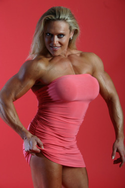 ripsavage126:  Muscle Angel, Colette Nelson