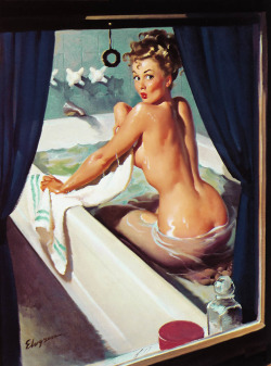 vintagegal:  “Jeepers Creepers” by Gil Elvgren, 1948