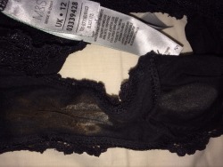 laundryraider:  Fuck buddy’s panties - a gift after I fucked her ass