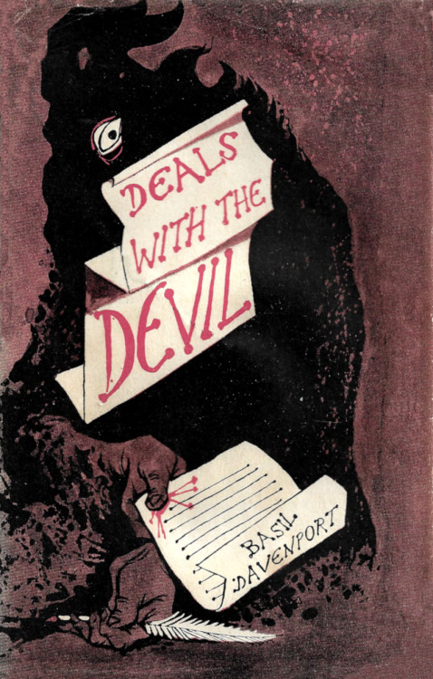 Deals With The Devil, edited by Basil Davenport (Faber and Faber Ltd, 1959).From Oxfam in Nottingham.