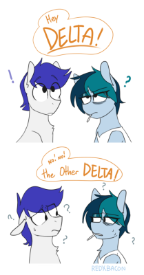red-x-bacon: Commission!   support patreon!  ⎸Donation!    nono the other other delta