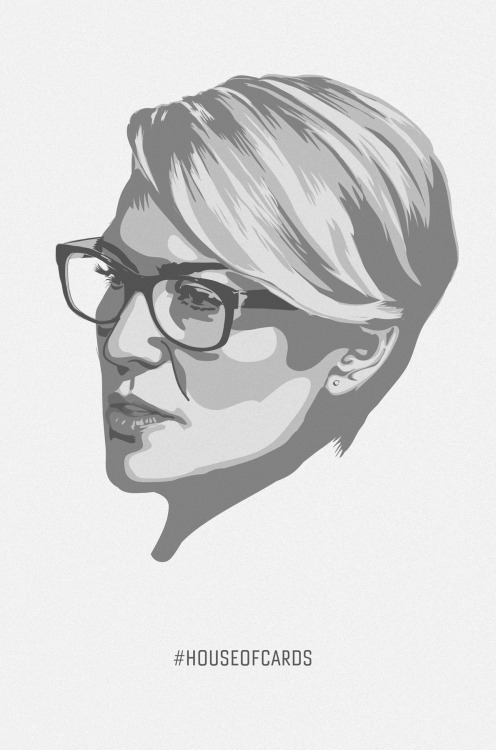 House of Cards Claire Underwood painting